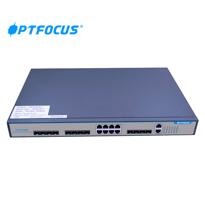 Managed Optical Line Terminal EPON OLT 4 PON Port 2SFP 2 10GSFP And 4 RJ45 Slots